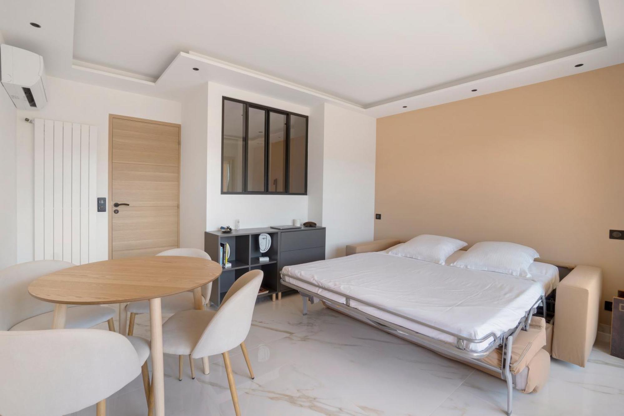 Eden Azur Aparthotel Golfe-Juan Szoba fotó